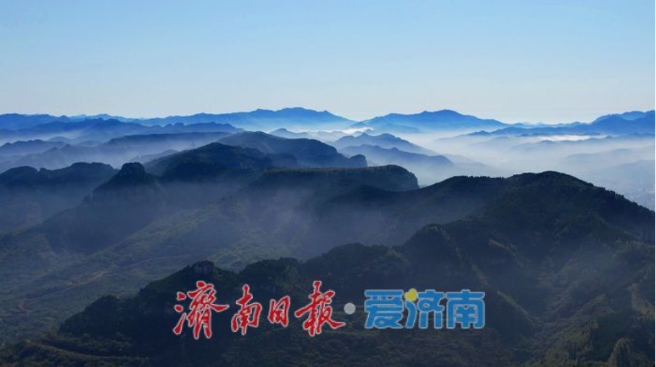 濟南南部山區迎雲海奇觀 繪就現實版“千里江山圖”_fororder_22