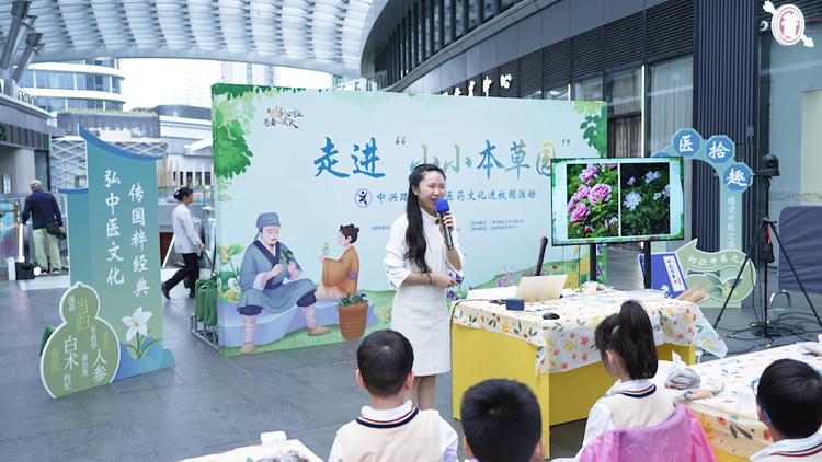 上海推動中醫藥文化進校園：“小小本草園”帶孩子們探究博大精深的中醫藥世界