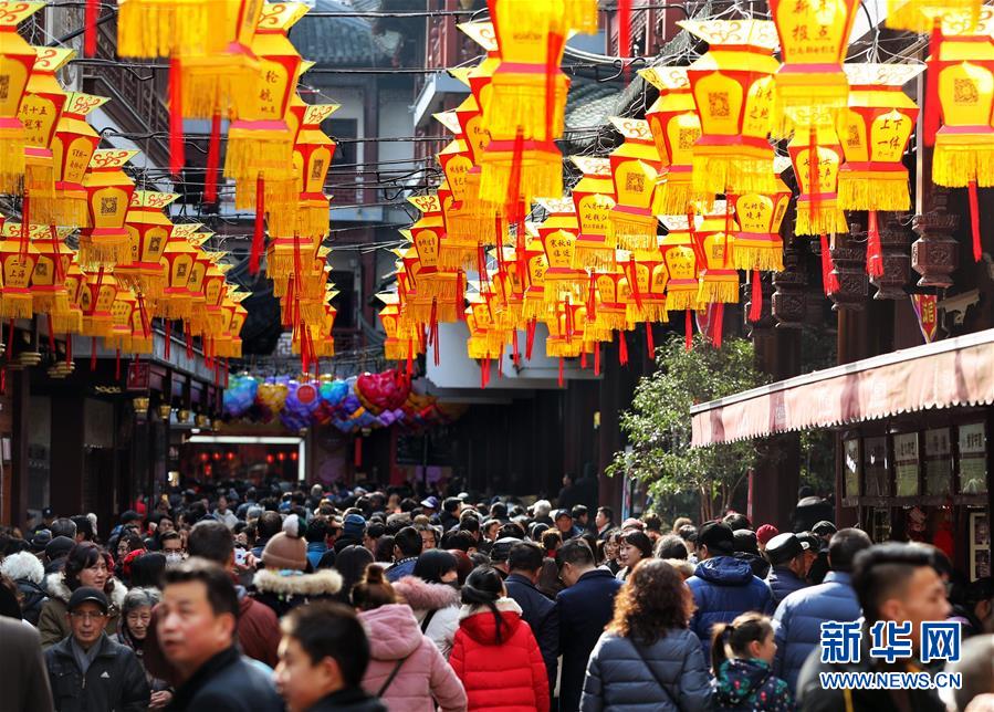 上海：逛豫園 迎元宵