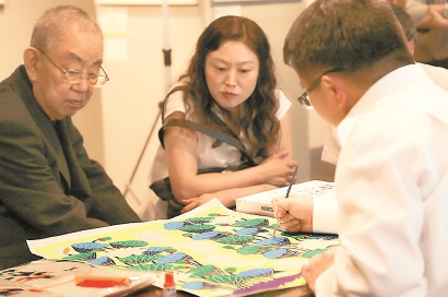 “藝江南·春色秋雨圖”特展在東京引來如潮市民參觀