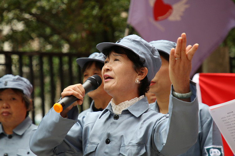 【上海】【供稿】【圖片新聞】送溫暖迎重陽 上海市楊浦區怡安養老院慰問演出活動舉行