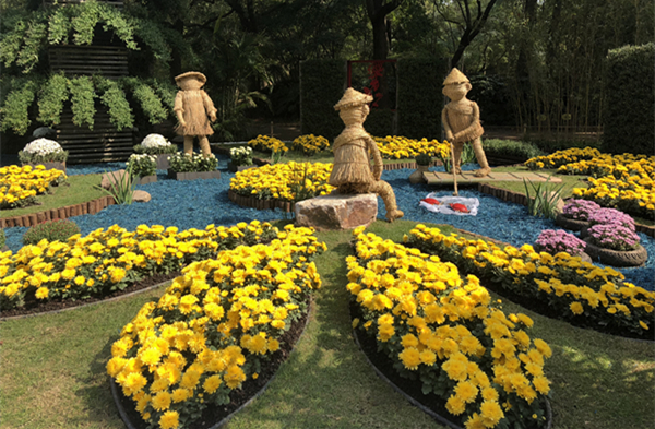 第十三屆中國（上海）菊花展覽會會徽和吉祥物發佈