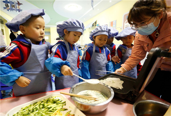 陜西渭南：迎接“世界糧食日” 珍惜糧食從娃娃抓起_fororder_圖片9