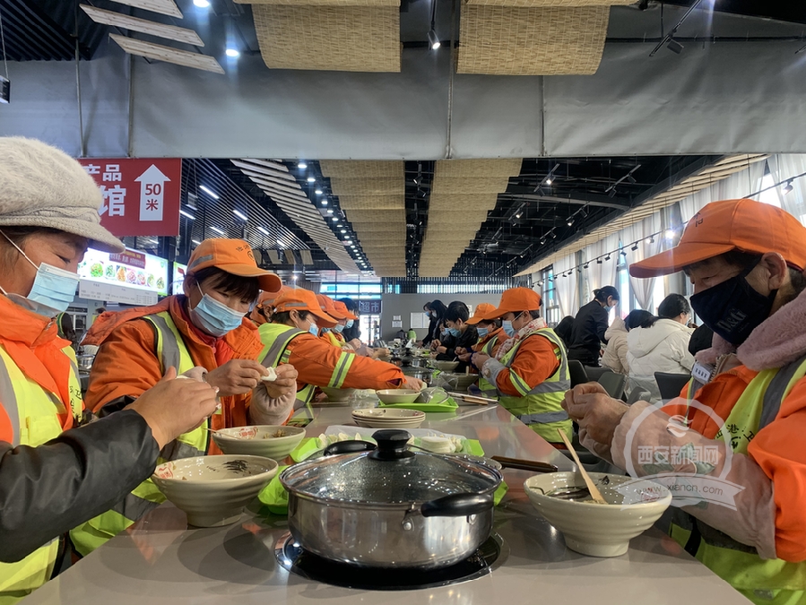 西安國際港務區舉辦愛菊健康文化體驗園首屆“餃子節”