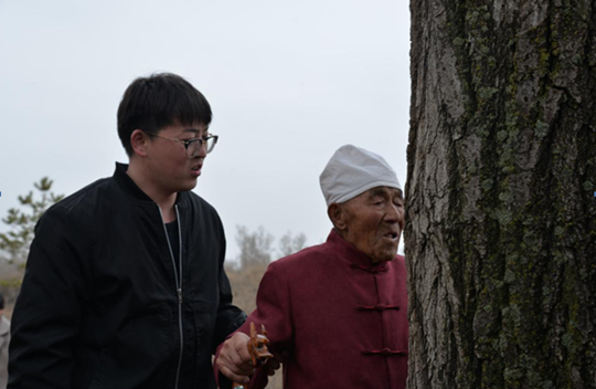 靖邊百歲治沙模範郭成旺:植樹護綠代代傳_fororder_微信截圖_20210320104204