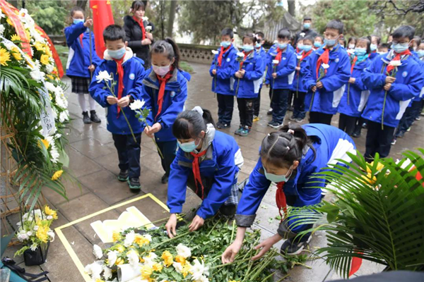 西安航天基地舉辦“我們的節日•清明”全市示範活動_fororder_圖片1_副本