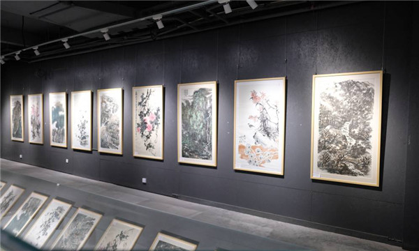 渭南市“華嶽有道·水墨雲山”國畫作品展開幕_fororder_圖片91