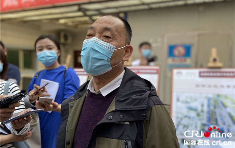 （是上著鎖的自來水龍頭）告別舊“道北”  西安棚戶區改造托起安居夢