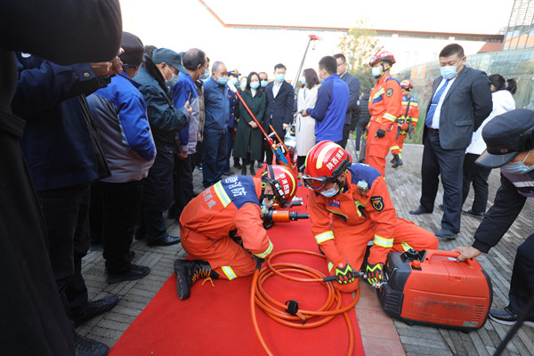 （轉載）消防安全宣傳日，灃西消防走進秦創原