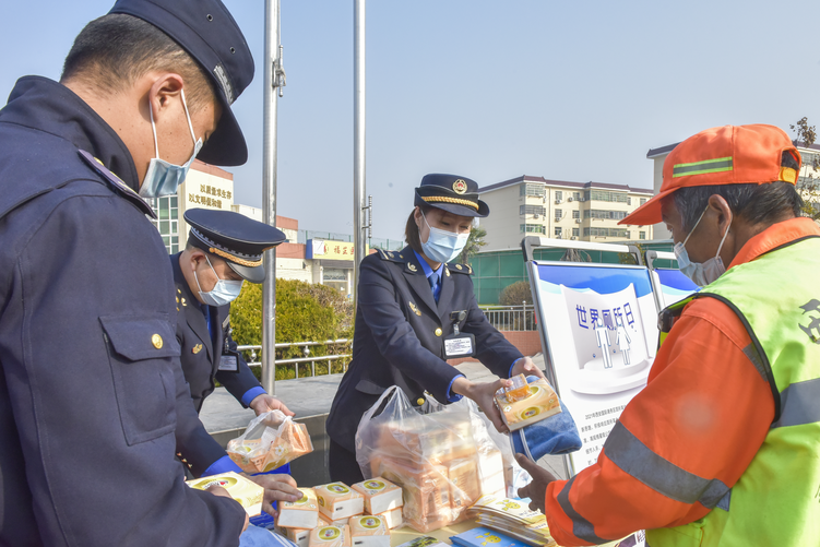 西安國際港務區長安號志願服務隊開展世界廁所日宣傳活動_fororder_圖片11