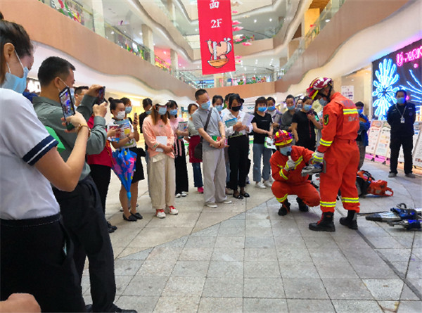 西安浐灞生態區：築牢安全防線 增強市民安全意識