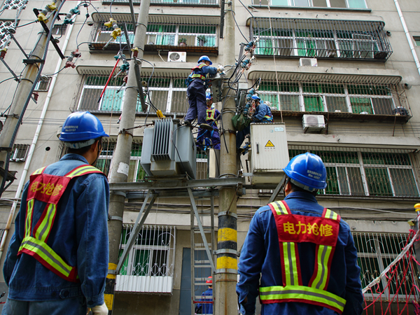 國網陜西電力校園電氣化 讓高考清涼一夏