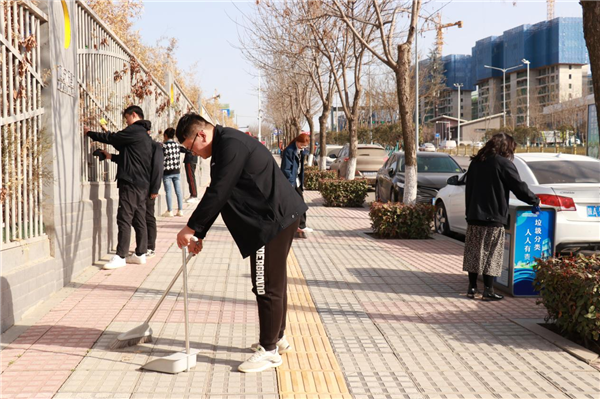 西安航天基地：用志願服務傳遞青春正能量_fororder_圖片3