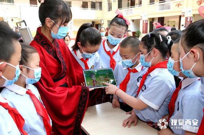 （轉載）漢陽陵“博悟·未來”主題活動走進西安市碑林區南門小學_fororder_圖片5