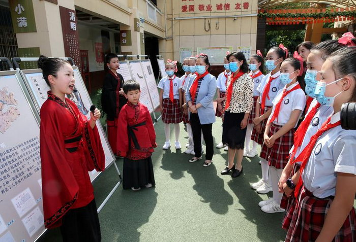 （轉載）漢陽陵“博悟·未來”主題活動走進西安市碑林區南門小學_fororder_圖片6