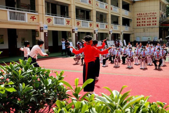 （轉載）漢陽陵“博悟·未來”主題活動走進西安市碑林區南門小學_fororder_圖片7