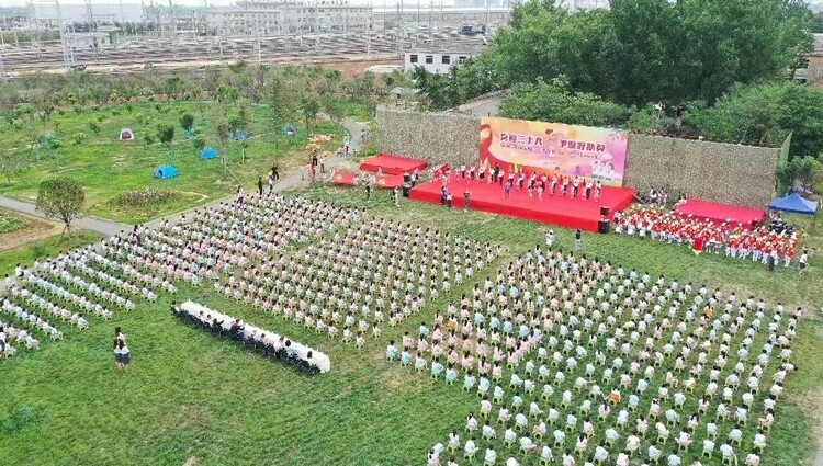 西安國際港務區187名少年光榮入隊 實踐基地體驗勞動快樂_fororder_1