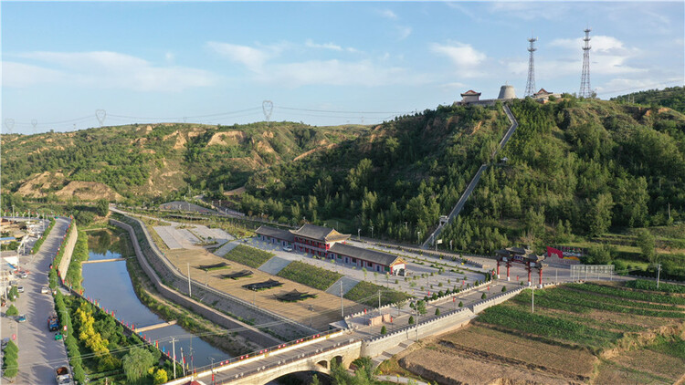 府谷縣持續推進水土保持建設 綠了山川富了民_fororder_木瓜鎮河道生態治理_proc