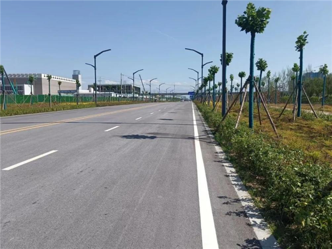 西鹹新區灃西新城4條道路建成通車_fororder_圖片3_副本1