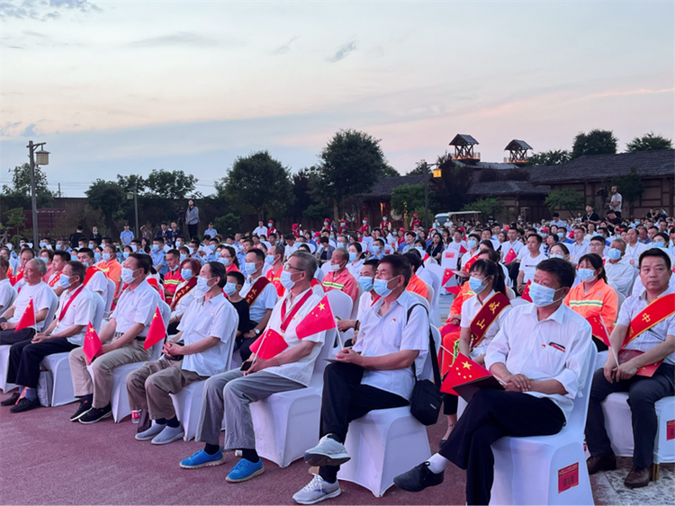 寶雞岐山縣成功舉辦慶祝建黨100週年民族交響合唱音樂會_fororder_圖片3