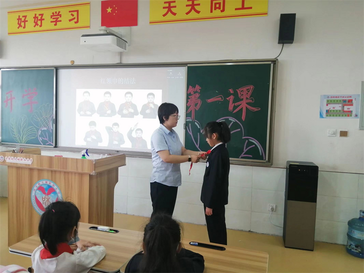 西安航天基地：新學期新氣象 航天學子開學啦_fororder_新和小學1