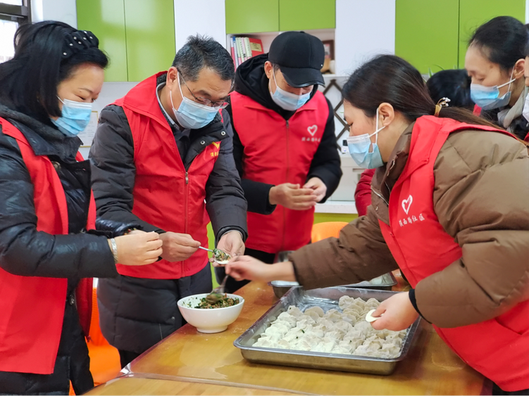 渭南臨渭：溫暖冬至 餃香滿園_fororder_圖片1