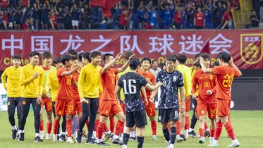 포토뉴스｜중국 U-19 남자 축구 대표팀, 한국 꺾고 우승