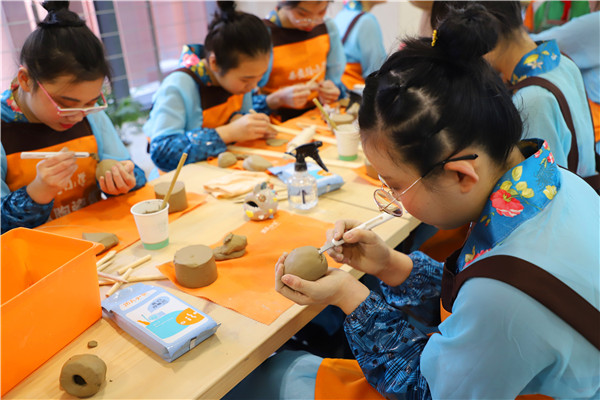 【中首   陜西  圖】“築夢童年之博物館嘉年華”活動在渭南市博物館舉行