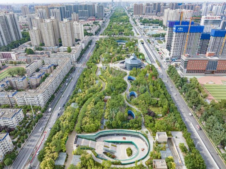 綠韻流淌 風景宜人