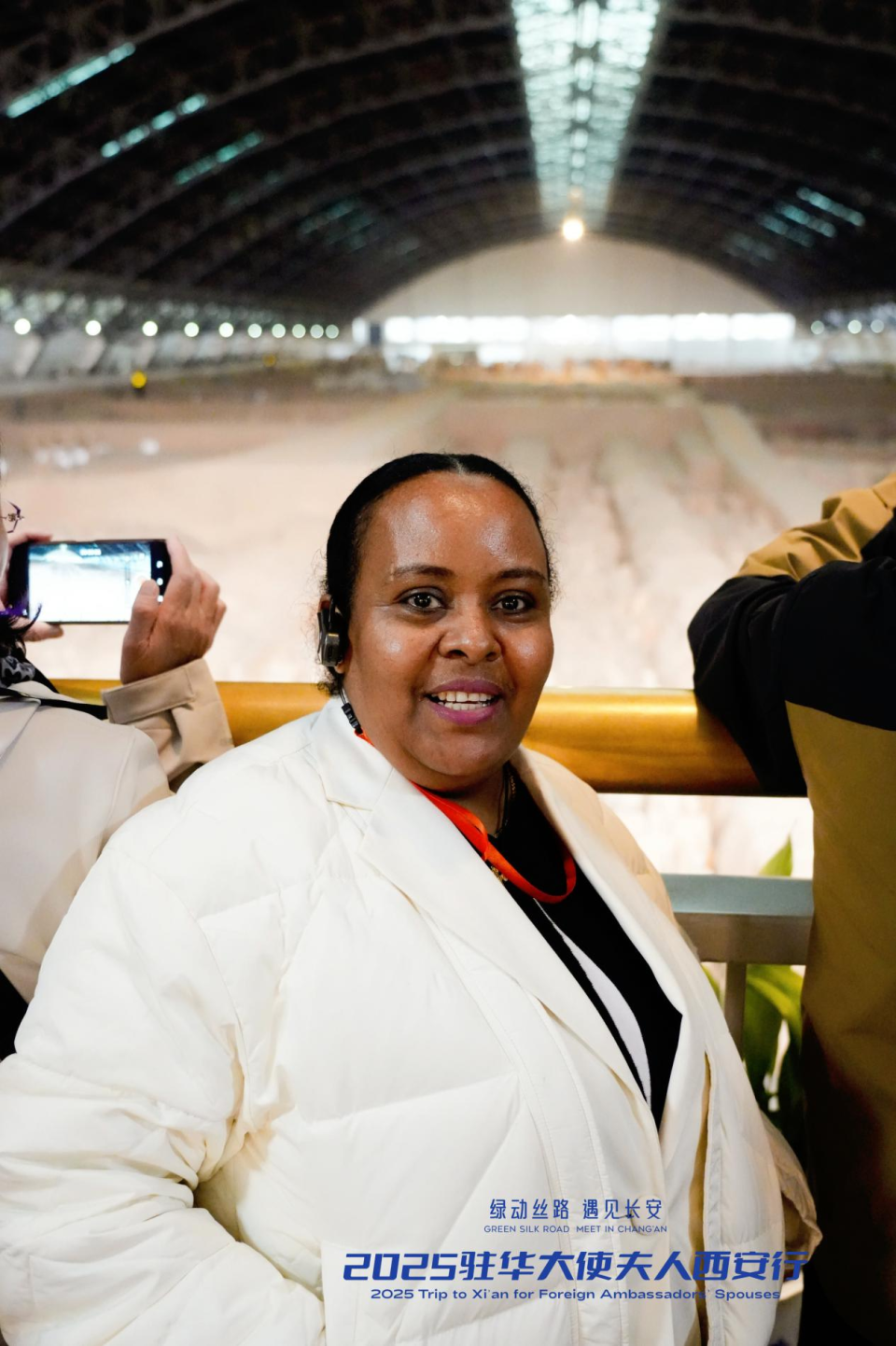 駐華大使夫人參觀兵馬俑 感受中華文明燦爛瑰寶_fororder_圖片45