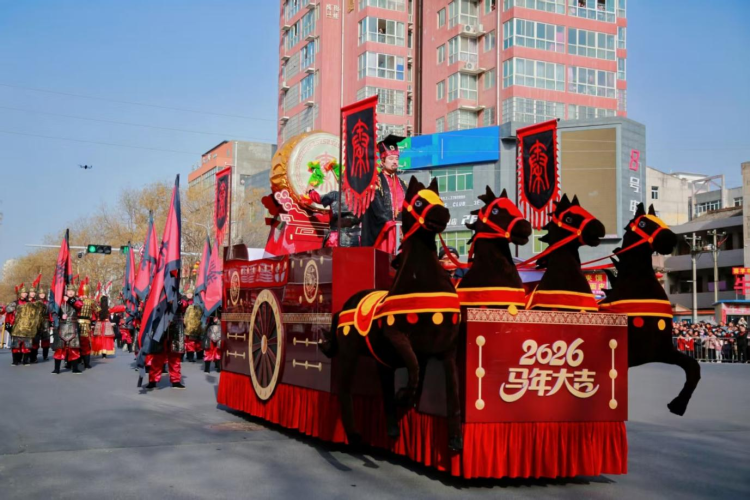 新春走基層 | 2026年寶雞市鳳翔區社火遊演點燃古城熱情_fororder_圖片1