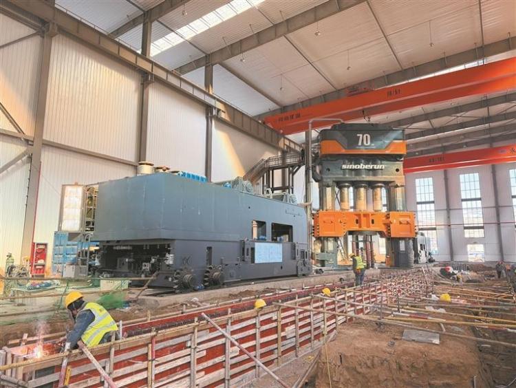 高端鈦材“智造”再升級——探訪宇航級鈦合金鍛造數字化生産線項目