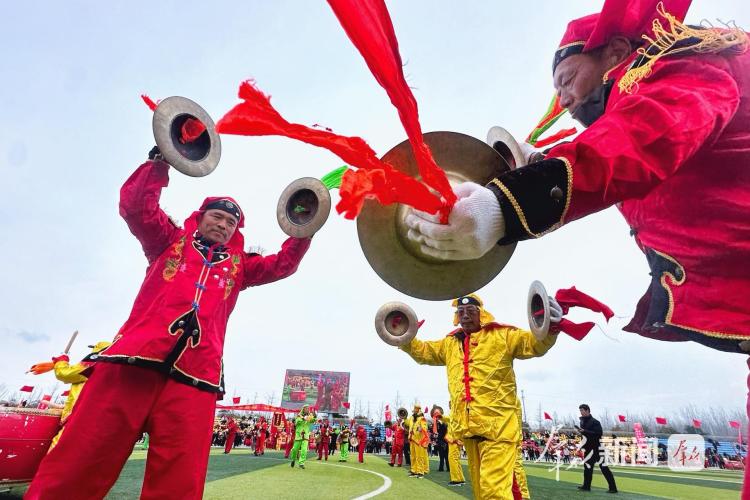 直擊大荔鬥鼓大會：千面鑼鼓鬧新春_fororder_微信圖片_20260303084328_3291_127