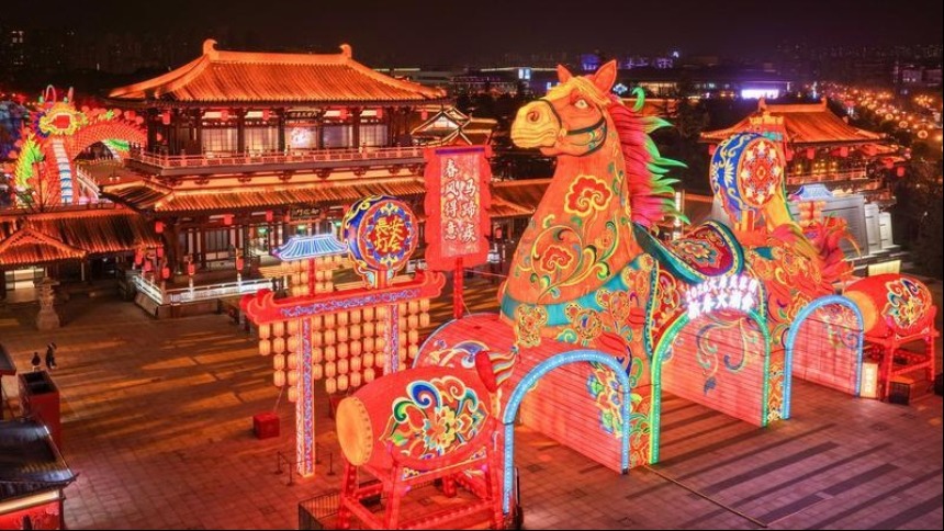 大唐芙蓉園賞“長安燈會” 將春節的儀式感和文化體驗感全部拉滿