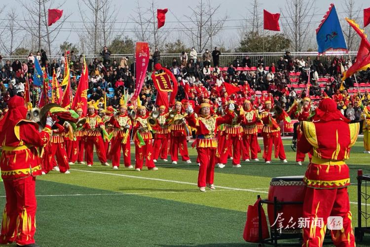 直擊大荔鬥鼓大會：千面鑼鼓鬧新春_fororder_微信圖片_20260303084333_3292_127