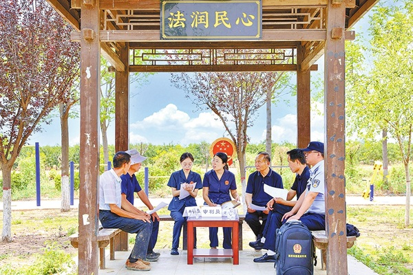 陜西渭南：司法為民“零距離” 定分止爭“潤新風”