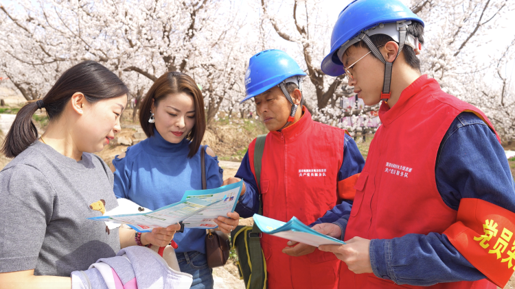 國網咸陽供電公司：電力護航花開季 讓“杏”福禮泉更精彩_fororder_圖片4