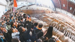 秦始皇帝陵博物院迎來年度第1000萬名觀眾 接待量創歷史新高