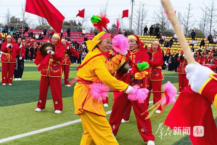 直擊大荔鬥鼓大會：千面鑼鼓鬧新春_fororder_微信圖片_20260303084359_3295_127