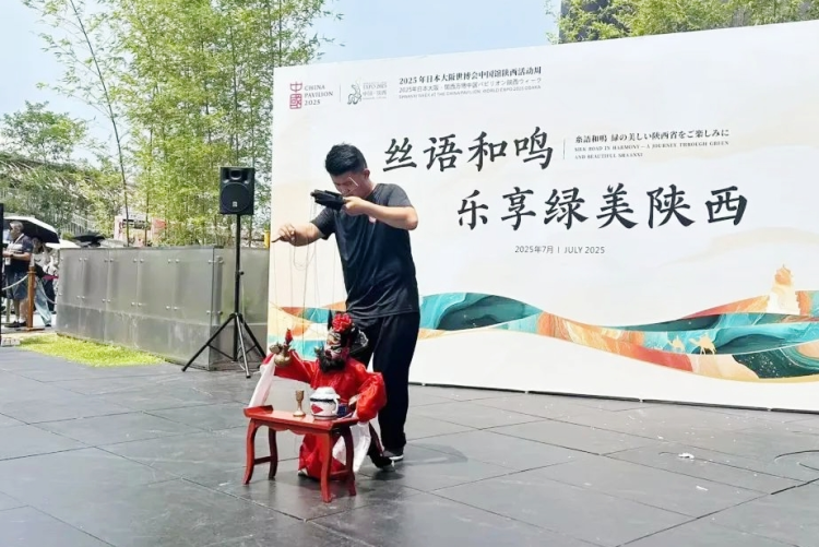跨越山海的指尖靈動——合陽提線木偶戲閃耀世博_fororder_圖片2