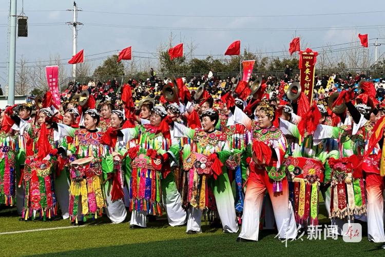 直擊大荔鬥鼓大會：千面鑼鼓鬧新春_fororder_微信圖片_20260303084412_3297_127