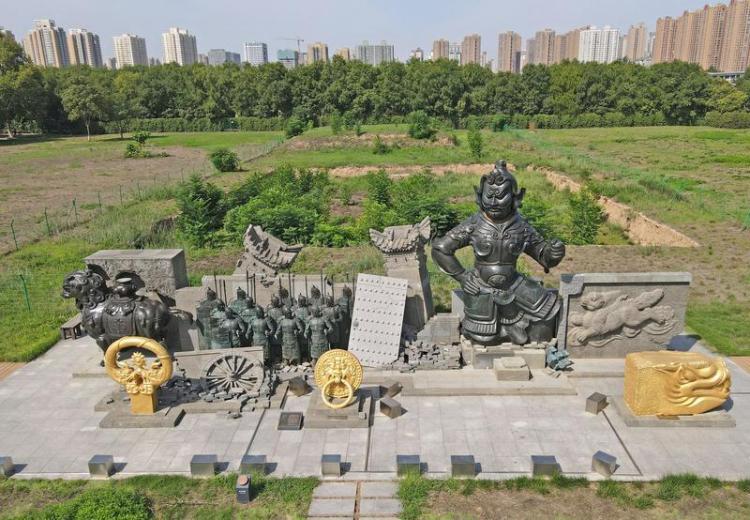 秋日大明宮遺址掠影