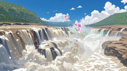 【AI繪Shaanxi】“五一”去哪？壺口瀑布奔騰處且聽歷史與自然的對話