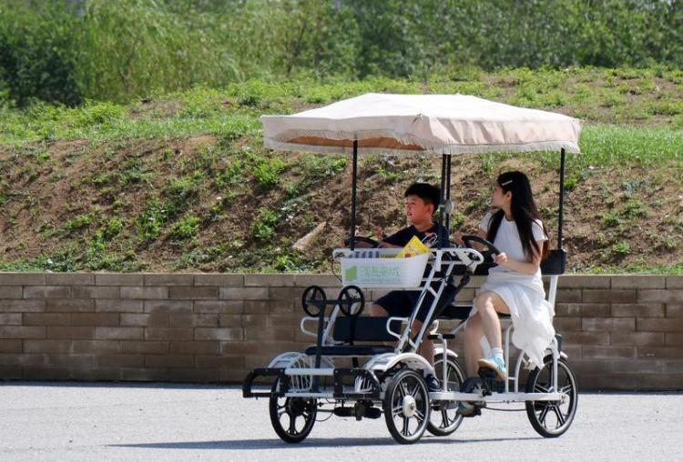 遺址公園秋景如畫