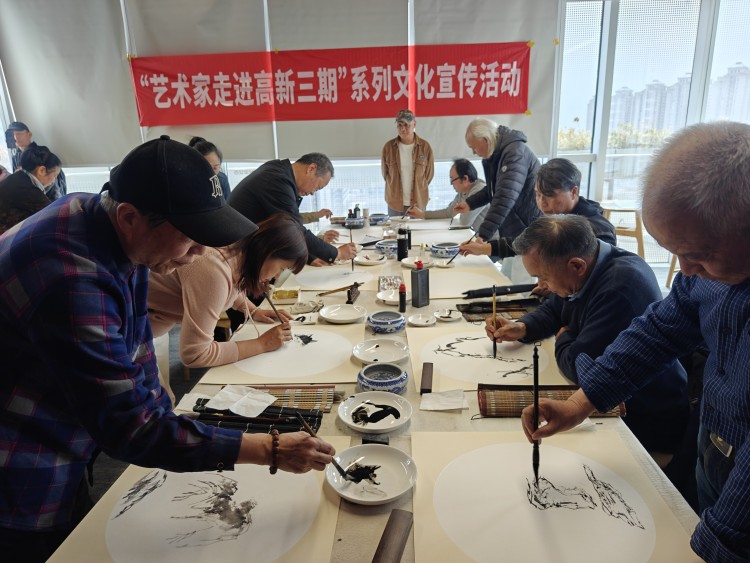 讓藝術與科技共融 “藝術家走進高新三期”系列文化宣傳活動啟幕_fororder_圖片 4