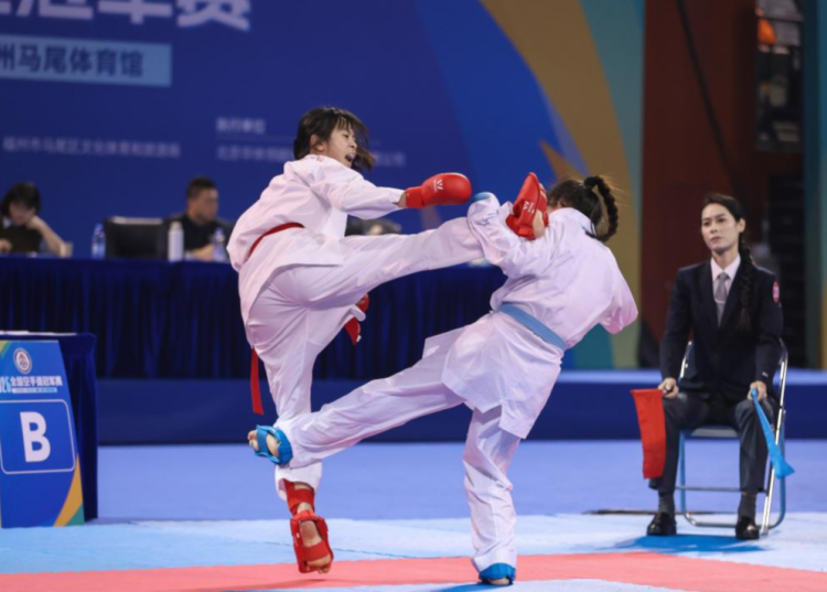 全國空手道冠軍賽傳捷報 陜西選手奪得1金2銀彰顯拼搏力量_fororder_43