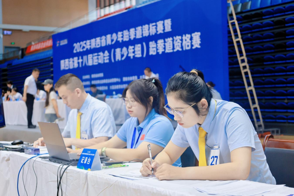 跆拳少年戰大荔！ 陜西省青少年跆拳道錦標賽激情開賽_fororder_8