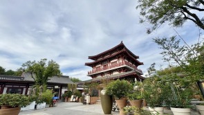 藍天白雲美景如畫