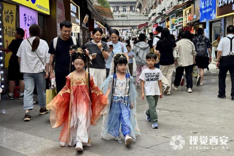 端午假期西安旅遊持續火爆