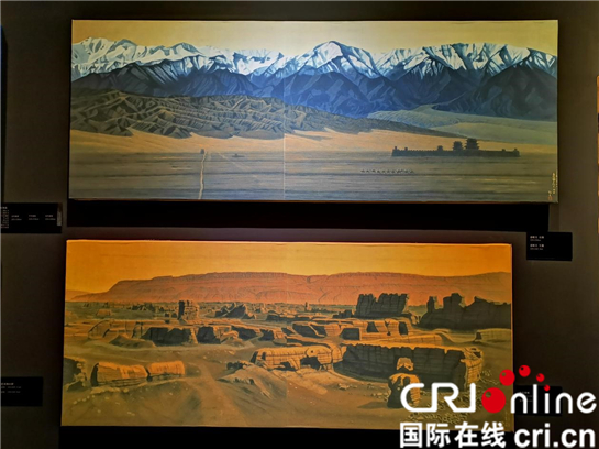 《慕道·臻藝——平山鬱夫的絲路藝術世界》展覽在陜西歷史博物館開展